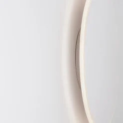 Applique 30cm moderna tonda disco bianco led 20w 3000k