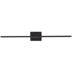 Applique 90 cm per specchio da bagno nero