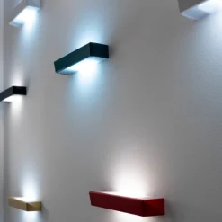 Applique colore magenta led 24w 2700k 3000k 4000k vivida hantera