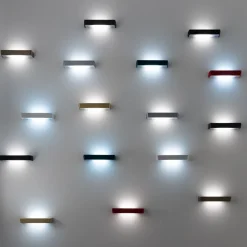 Applique colore magenta led 24w 2700k 3000k 4000k vivida hantera