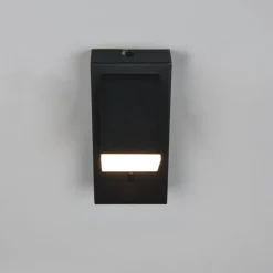 Applique comodino camera da letto nero led 3000k orientabile