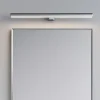 Applique con clip per specchio bagno 63cm cromo 18w 3000k
