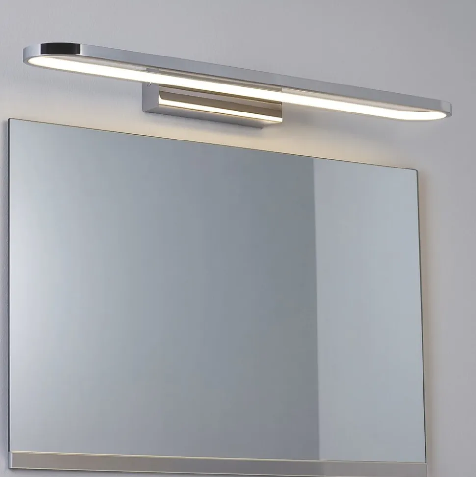 Applique cromo per bagno 60cm led 22w 3000k ip44