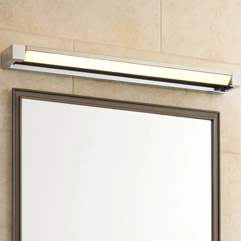 Applique cromo per bagno orientabile led 15w 3000k 4000k dimmerabile