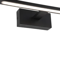 Applique da bagni nera per specchio 20w 3000k