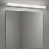 Applique da bagno bianca rettangolare led 8w 3000k