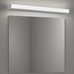 Applique da bagno bianca rettangolare led 8w 3000k