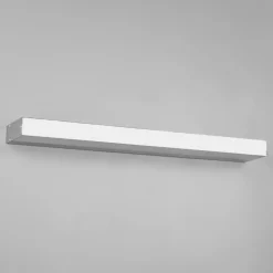 Applique da bagno bianca rettangolare led 8w 3000k