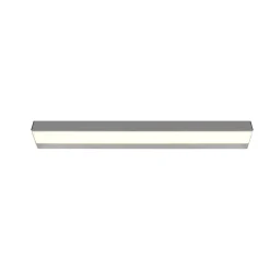 Applique da bagno bianca rettangolare led 8w 3000k