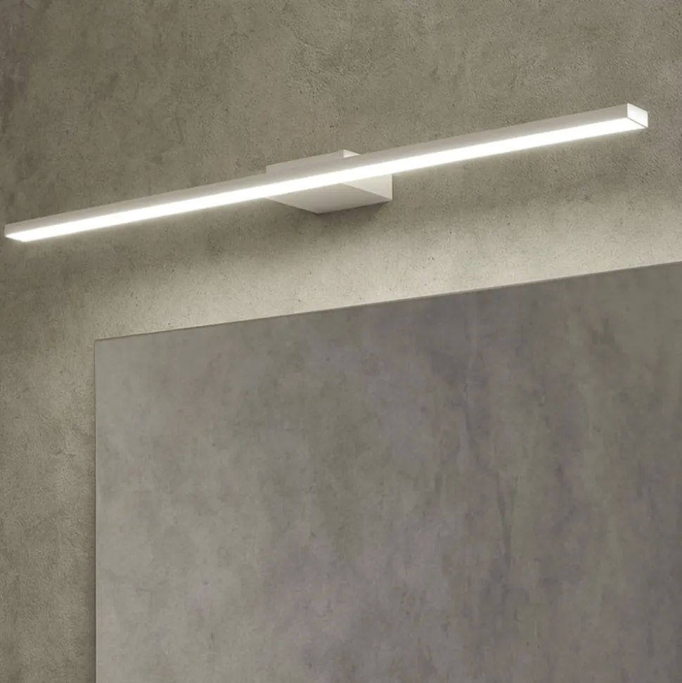 Applique da bagno bianco 14w 3000k line toplight