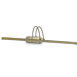 Applique da bagno brunito bow ap d76 ideal lux led 8w 3000k