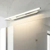 Applique da bagno 43cm circular linea light cromo led 8w 3000k fp