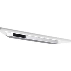 Applique da bagno 43cm circular linea light cromo led 8w 3000k fp