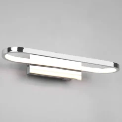 Applique da bagno cromo moderna led 17w 3000k