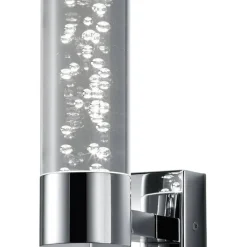 Applique da bagno design moderno led 3w cromo