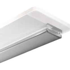 Applique da bagno led 28w 3000k alluminio anodizzato linea light skinny