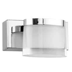 Applique da bagno led 5w 3000k cromo ip44