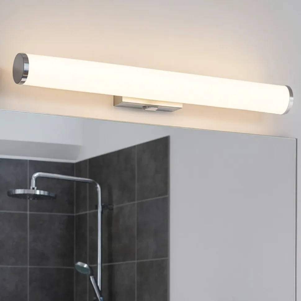 Applique da bagno moderno led 4w 3000k cromo