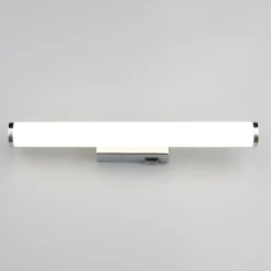 Applique da bagno moderno led 4w 3000k cromo