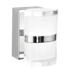 Applique da bagno moderno led 10w 3000k cromo