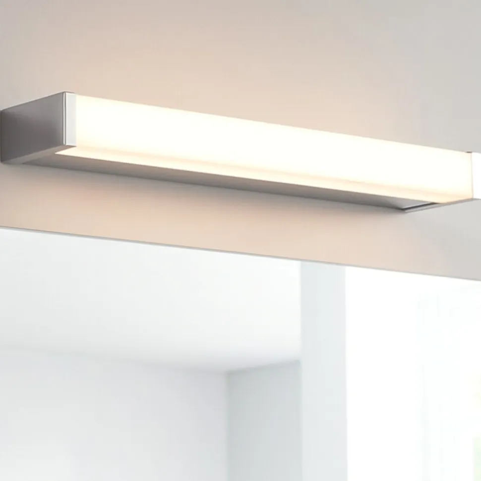 Applique da bagno moderno 6,5w 3000k cromo