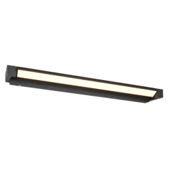 Applique da bagno nera led 15w 3000k 4000k dimmerabile luce orientabile