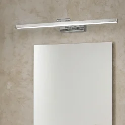 Applique da bagno orientabile led 7w 4000k cromo