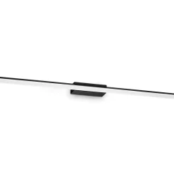 Applique da bagno 19w riflesso ap d82 nera ideal lux