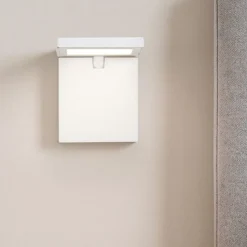 Applique da comodino bianco led 10w 3000k perenz secret