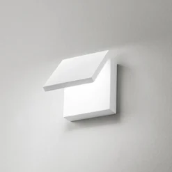 Applique da comodino bianco led 10w 3000k perenz secret