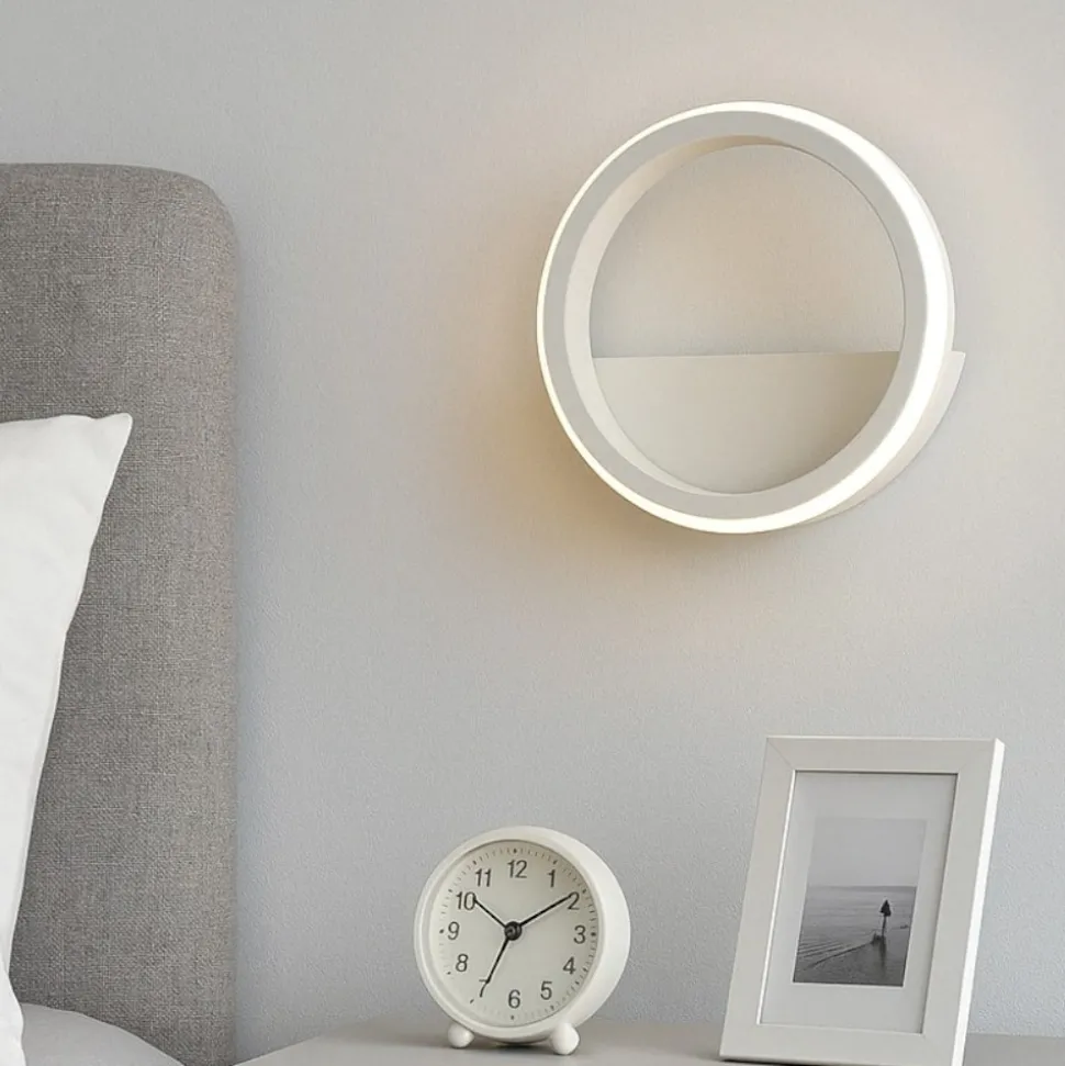 Applique da comodino 8w 3000k per camera da letto moderna