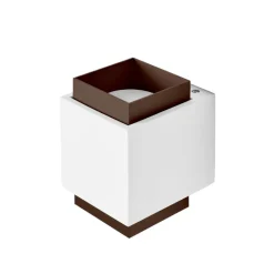 Applique da parete di gesso dettagli bronzo sforzin