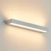Applique da parete led 3000k bianca regolo linea light 61cm