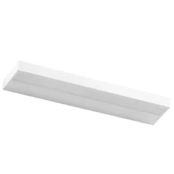 Applique da parete led 3000k bianca regolo linea light 61cm