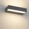 Applique da parete led 3000k linea light regolo antracite