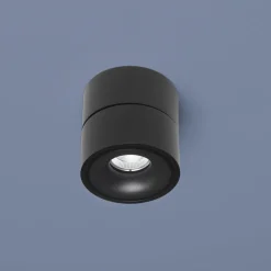 Applique da parete led 3000k nera orientabile vivida cyber