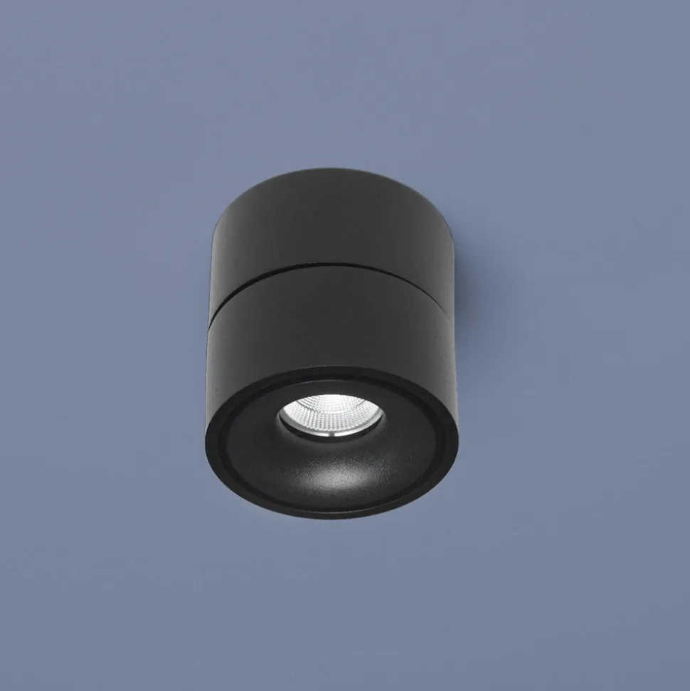 Applique da parete led 3000k nera orientabile vivida cyber