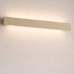 Applique da parete moderna 75 cm led 3000k sabbia vivida line