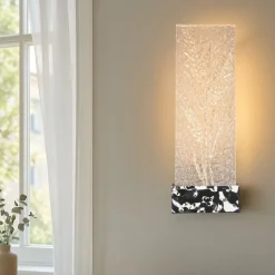 Applique da parete moderno led 3000k maytoni ornate cromo