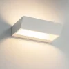 Applique design moderna led 18w 3000k bianca isyluce