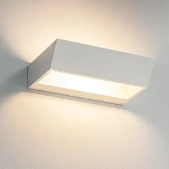 Applique design moderna led 18w 3000k bianca isyluce