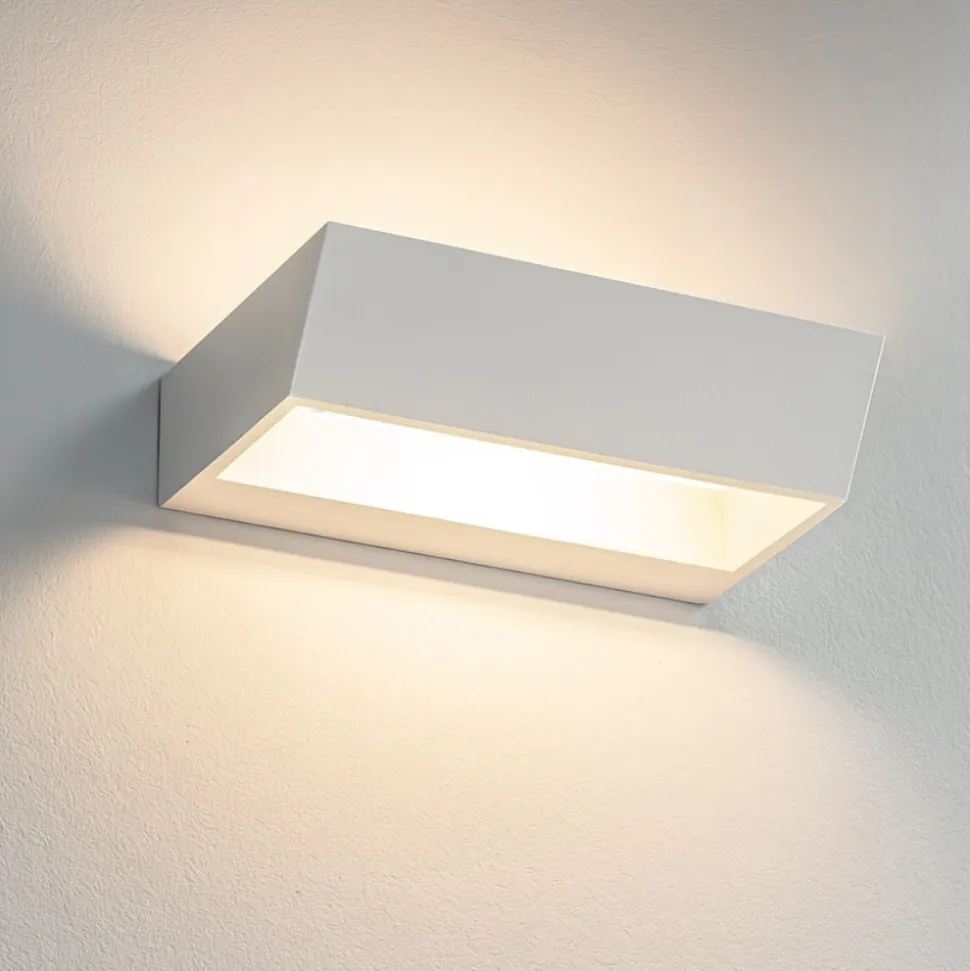 Applique design moderna led 18w 3000k bianca isyluce