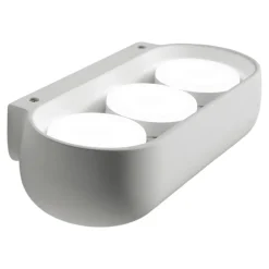 Applique di gesso bianco moderno sforzin mysia