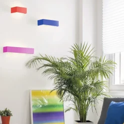Applique di gesso 35cm sforzin teos triangolare