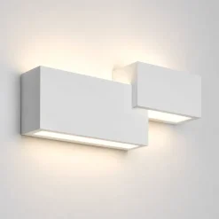 Applique di gesso moderna paro sforzin design bianca