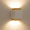 Applique di gesso syme sforzin bianco oro design moderna