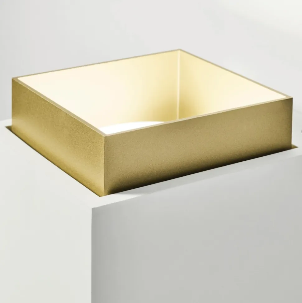 Applique di gesso syme sforzin bianco oro design moderna