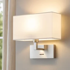 Applique di tessuto para hotel perenz da comodino per camera da letto