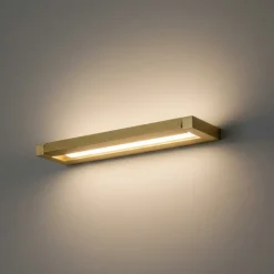 Applique giravole slim 12w cct oro perenz illuminazione