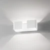 Applique graffa isyluce led 10w 4000k bianco moderna